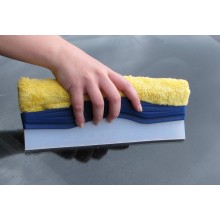Raclette de séchage DUO pour voiture – Microfibre & Silicone
