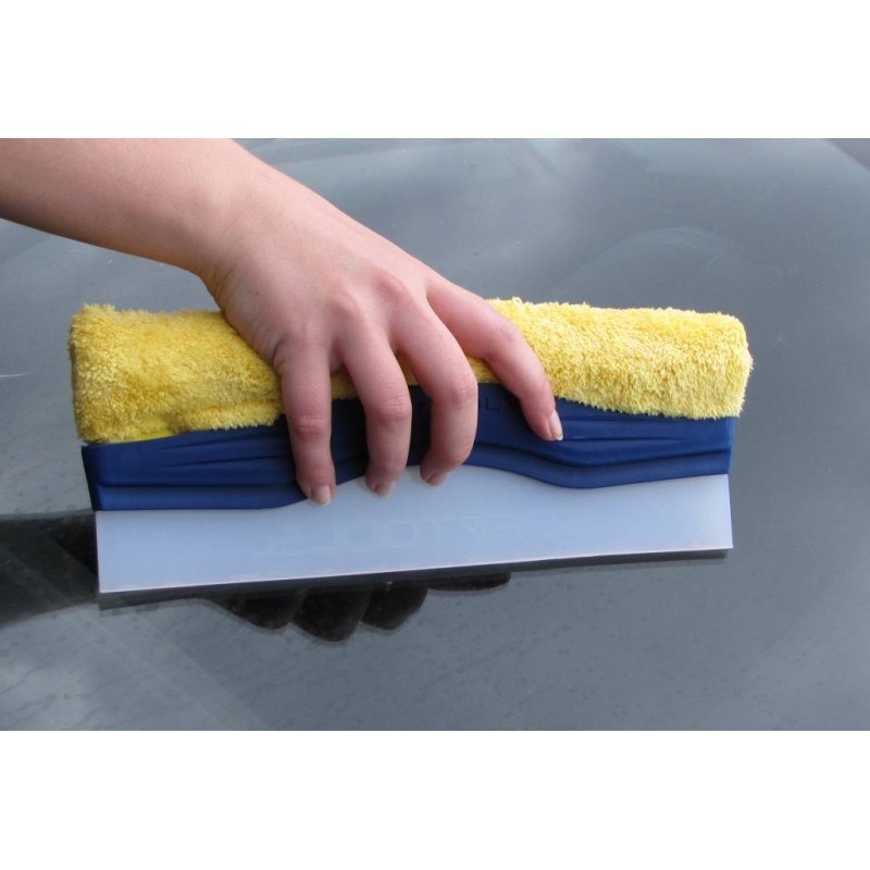 Raclette de séchage DUO pour voiture – Microfibre & Silicone