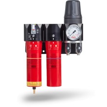 Epurateur d'air Sata , deux niveaux filtrants + détenteur +module de sortie