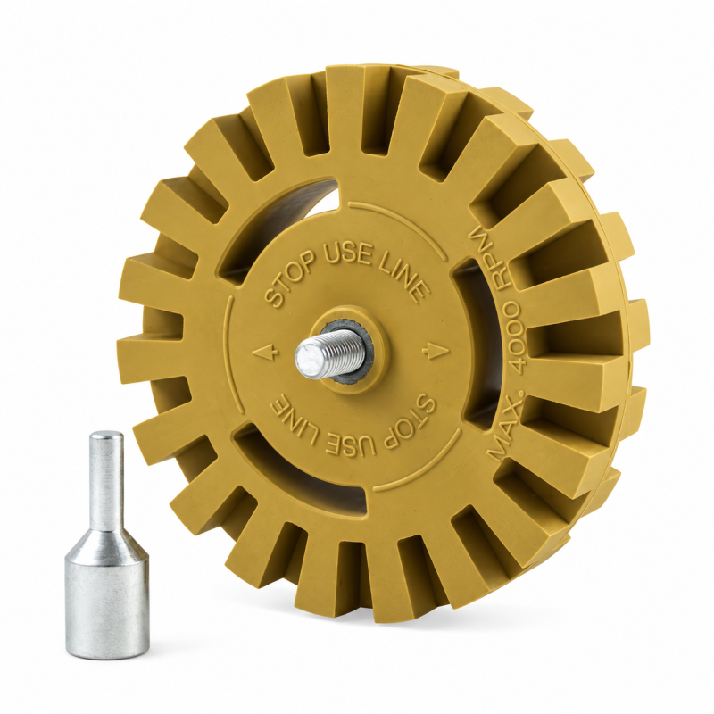 Gomme de décollage dentelée + adaptateur