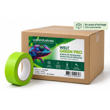 Welt green pro - Carton de Ruban de masquage haute précision - sans résidus - 120°C
