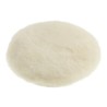 Peau de mouton naturelle blanche MIRKA ( lot de 2 )