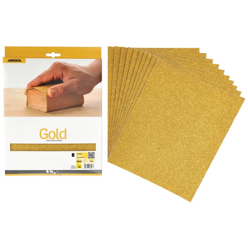 Feuille à sec 230x280 GOLD - paquet