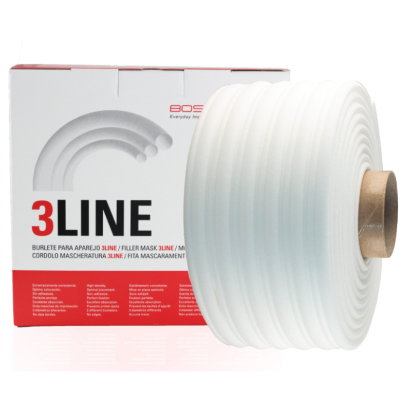 Mousse de masquage aux trois dimensions