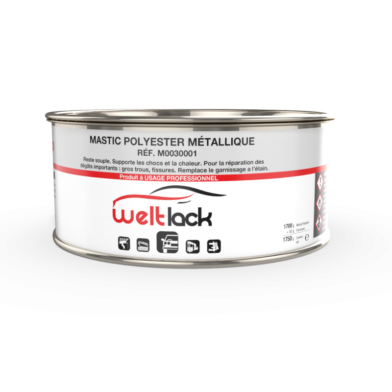 Mastic Polyester Métallique