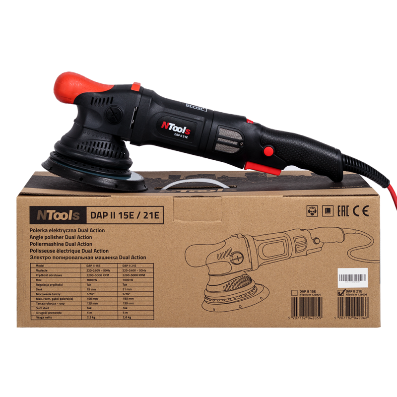 Polisseuse électrique type Dual Action