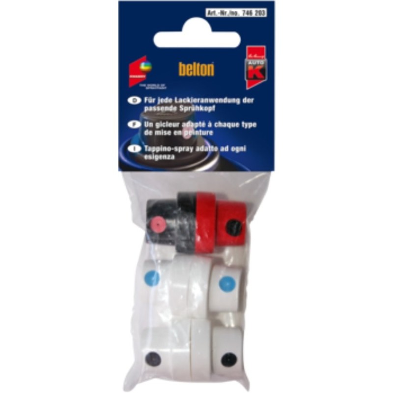 SET DE 6 GICLEURS / BUSES