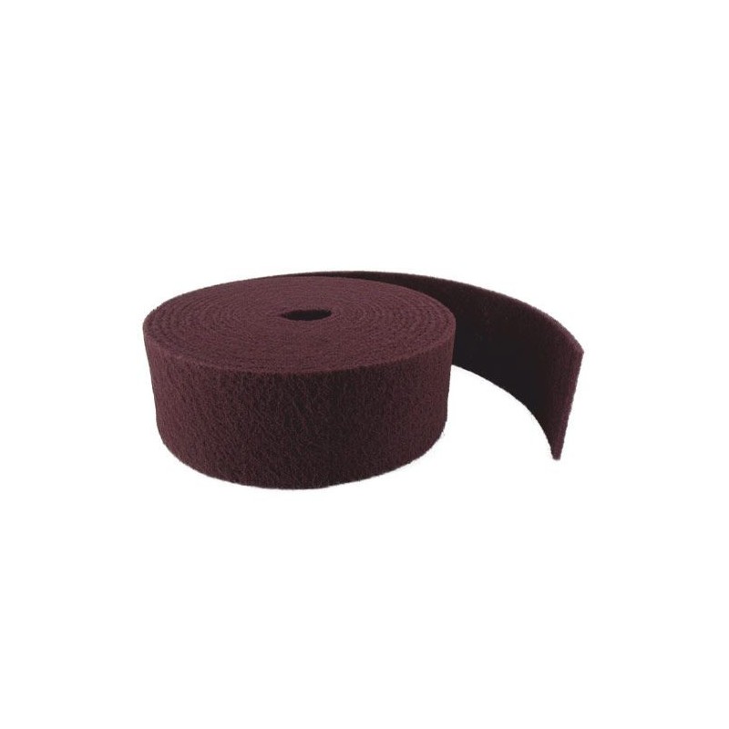 ROULE DE FIBRE ABRASIVE ROUGE