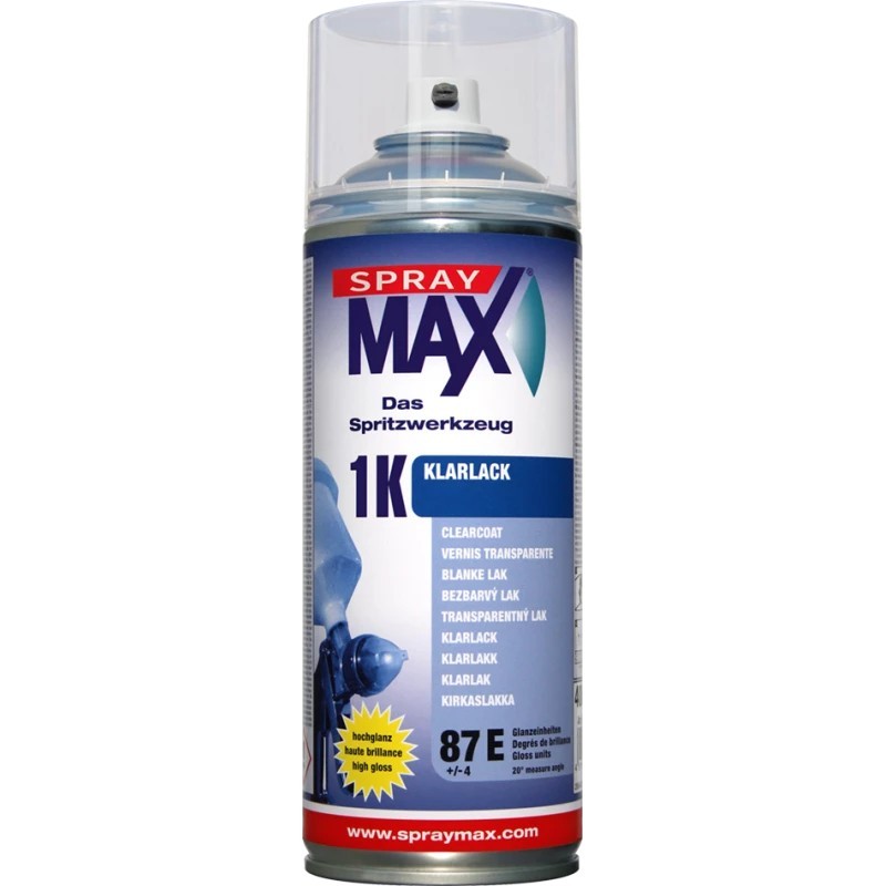 Vernis de finition haute brillance 1K spray max