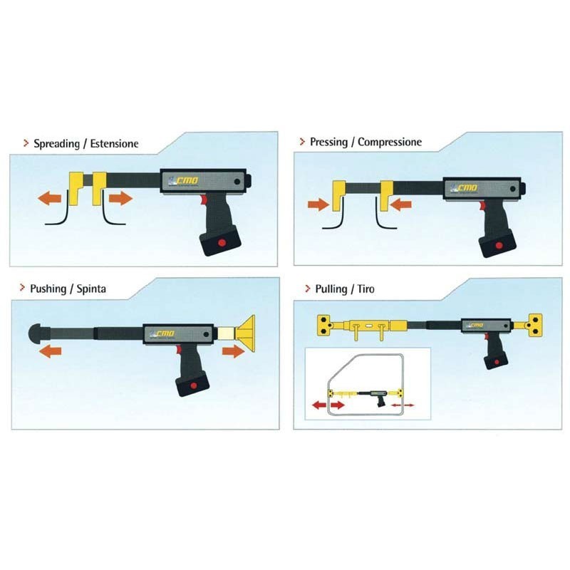 Verin de carrosserie sur batterie - Electro Power 1400