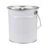 Boite vide blanche + couvercle en 10L avec cerclage