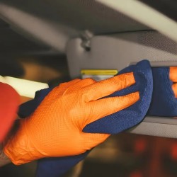 Gants 4485 nitrile gaufrés antiglisse