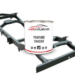 Peinture chassis noir anti-rouille en pot 1K