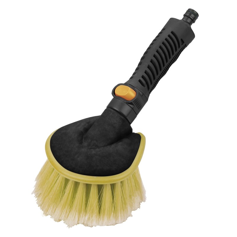 Brosse de lavage avec passage d'eau