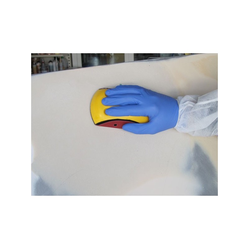 Cale à poncer à main pour disque velco