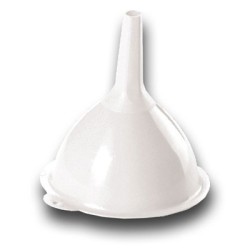 Entonnoir en plastique blanc D16cm