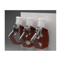 Support magnétique pour trois pistolets