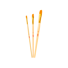 Lot de 3 pinceaux biseautés