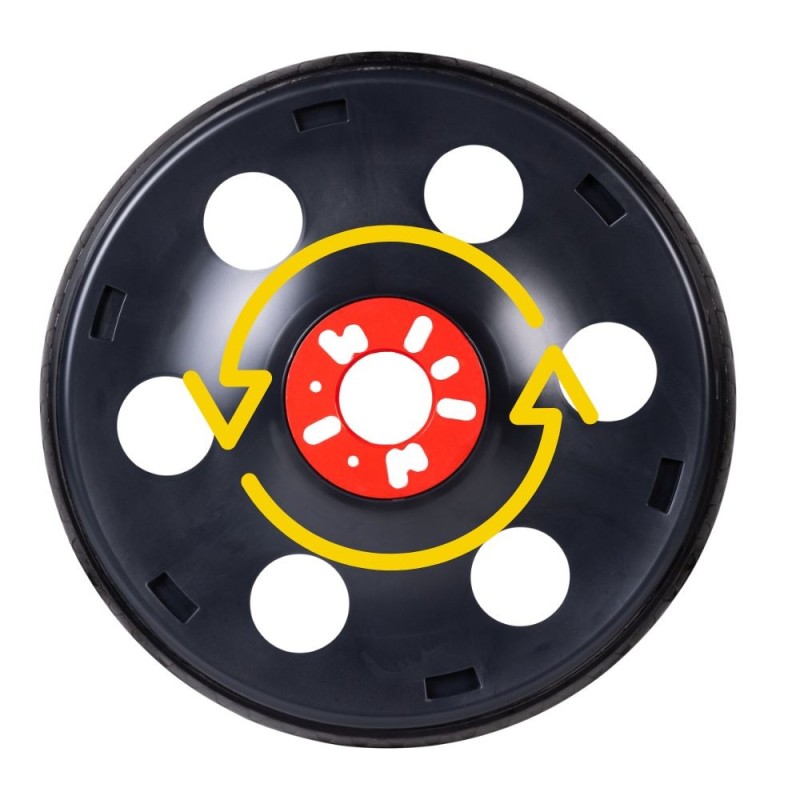 Roue Universelle Débrayable 4-5 Trous