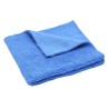 Microfibre de nettoyage  bleue 40 cm x 40 cm ( sachet de 5)