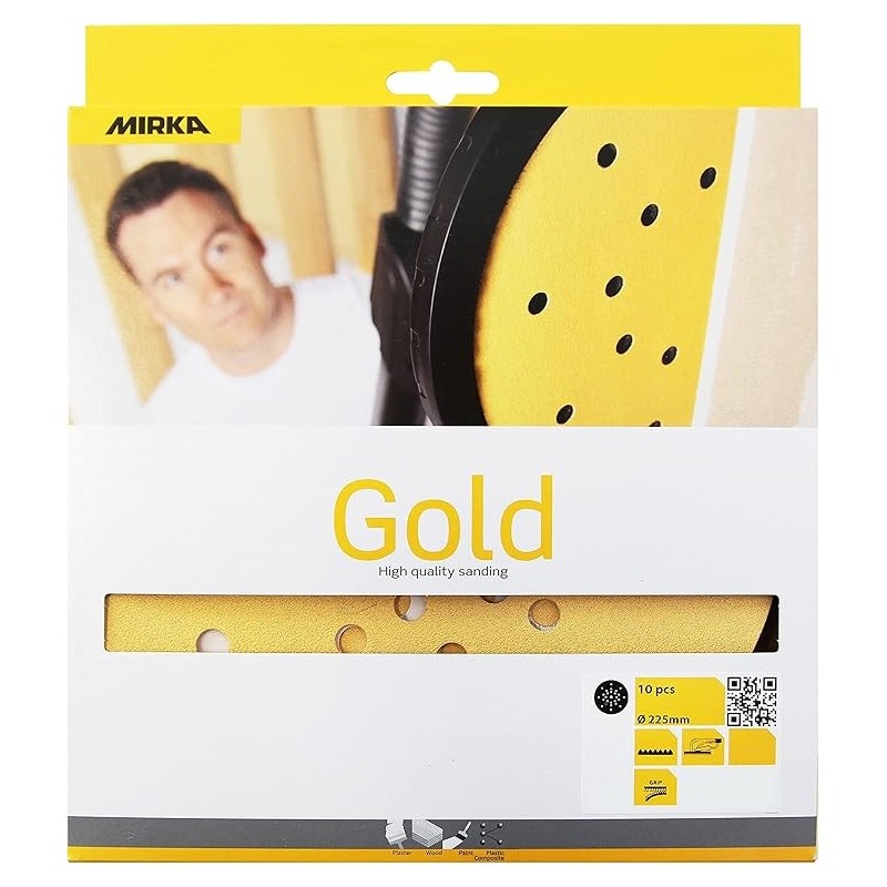 Disques mirka gold  ( Boite de 10 unités)