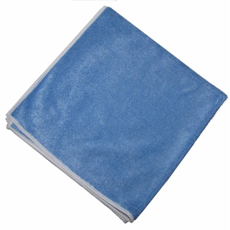 Microfibre nettoyage bleu int-ext