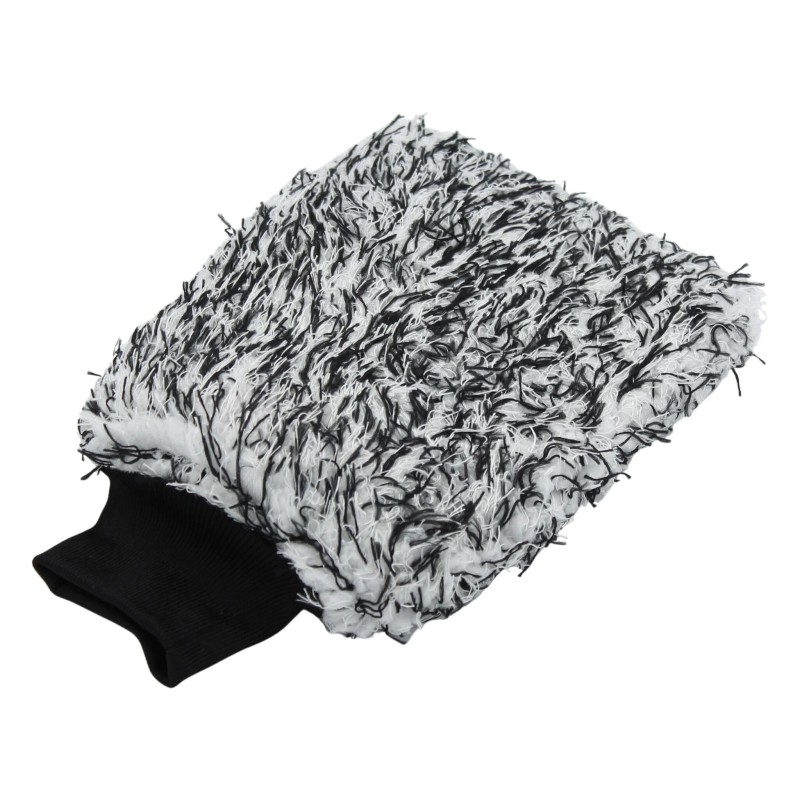 Gant de Lavage Premium Noir & Blanc – Carrier Prestige