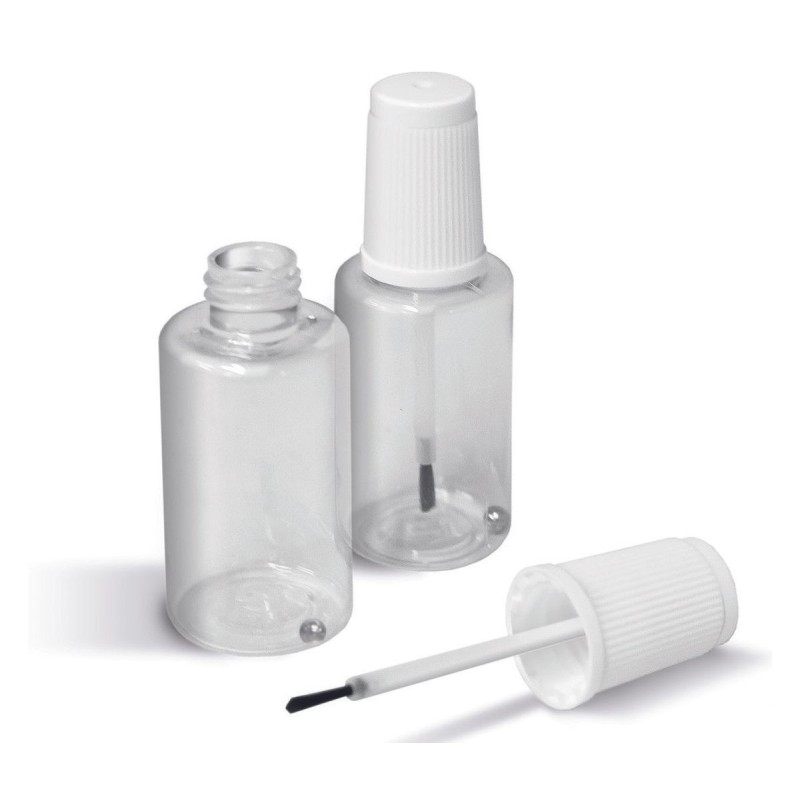Boite de 100 flacons de retouches vides 20Ml